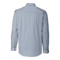 thumbnail image 3 of Men's-Cutter & Buck  Navy Vancouver Whitecaps FC Easy Care Stretch Gingham Long Sleeve Button-Down Shirt, 3 of 3