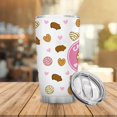 thumbnail image 3 of 20 Oz Cafecito Y Chisme Insulated Stainless Steel Tumbler,Funny Travel Coffee Mugs,Cute Mexican Gifts for Mom,Mom's Day Gift,Coffee Travel Mug for Friends,1 Pcs, 3 of 6