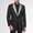 #506-Silver, variant on Ceisia Men's Slim Fit Casual Suit Jacket Colorblock Single Breasted Lapel Collar Long Sleeve Blazer Middle-Aged Business Top Gold M Gifts