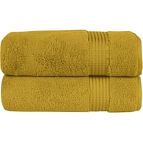 Elegant Comfort Towel Set - Soft, Highly Absorbent, Towels for Bathroom, Gym, Spa & Hotel - High-Quality Turkish Cotton Washcloths, Plush & Durable, Quick-Drying Gold