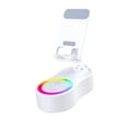 thumbnail image 3 of Soporte para teléfono,Soporte para teléfono con altavoz plegable,Soporte para teléfono móvil con sonido estéreo y diseño antideslizante,Soporte para teléfono con rotación de 360, 3 of 8