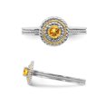 thumbnail image 3 of 1/4 Carat (ctw) Citrine Solitaire Ring in Sterling Silver, 3 of 4