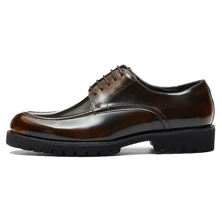 appropriate occasions for brown dress shoes The Black Tux Leather Shoes In Brown main image 1