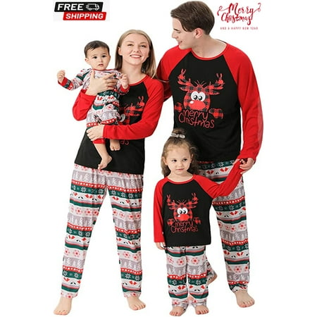 

Family Christmas Pjs Matching Sets/ Romper