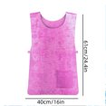 thumbnail image 3 of Cooling Vest,Cooling Vest For Men, Women,Cooling Ice Vest With Self-Fill Reusable Ice Packs,Reusable,Adjustable, 3 of 7