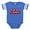 Royal Blue, variant on - Gem Zodiac Leo_Tr2 - Cute Infant Baby Football Bodysuit