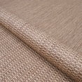 thumbnail image 6 of Couristan 5' x 9' Saddle Stitch Rectangular Area Throw Rug - Cocoa Brown, 6 of 9