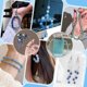 thumbnail image 5 of 720 cuentas azules de 8 mm para hacer joyas, cuentas de vidrio, 24 colores, cuentas redondas sueltas para pulseras., 5 of 9