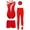 Red, variant on TTAO Girls Figure Skating Outfits Dance Unitards Gymnastics Leotard with Shorts Leggings Hairband Activewear Set Red 8