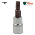thumbnail image 4 of 1Pc Hex Torx Screwdriver Bit 1/4 Inch Drive Socket Hand Tools T8-T40, 4 of 4