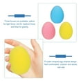 thumbnail image 2 of HLONK Massage Ball 3pcs Silicone Hand Squeeze Balls for Arthritis & Muscle Strength Training(2.28X1.73X1.73Inch), 2 of 10