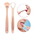 thumbnail image 4 of Herramienta de limpieza, raspador de lengua recubierto de acero inoxidable, 2 piezas, tecnología avanzada, 4 of 8