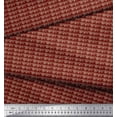 thumbnail image 2 of Soimoi Red Heavy Canvas Fabric Brush Stroke & Dots Abstract Print Fabric by the Yard 58 Inch Wide, 2 of 3
