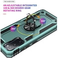 thumbnail image 4 of Case for Samsung S20 FE Phone Case Samsung Galaxy S20 FE Case, Military Grade, Heavy Duty, with Stand Ring, Support Magnet Car Mount for Samsung Galaxy S20 FE Case Teal, 4 of 11