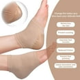 thumbnail image 2 of Silicone Anti Cracking Socks Relieve Heel Pain Moisturizing Hot W0 Cover D, 2 of 8