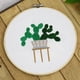 thumbnail image 3 of Kit de punto de cruz Herramientas para el hogar Arte vegetal DIY Bordado con aros Costura Estilo4, 3 of 8