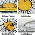 thumbnail image 6 of Throw Pillow Covers 18x18 inch Set of 4,Spring Summer Daisy Flower Couch Pillow Covers,Modern Decorative Pillow Covers for Home Square Pillowcases Yellow, 6 of 6