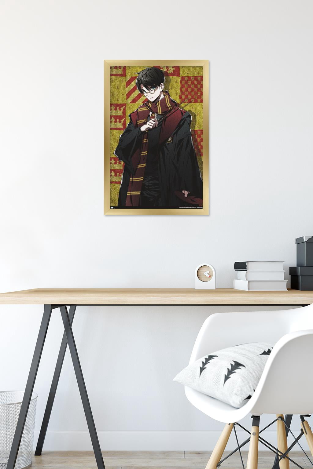 The Wizarding World: Harry Potter - Dynasty Harry Wall Poster, 14.725" x 22.375" Framed
