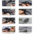 thumbnail image 4 of HUGFEGWE Motorcycle Mobile Phone Holder, rain Proof and Anti-Shake, Big Phone Friendly, Bicycle Mobile Phone Holder, Easy to Install, Handlebar Phone Holder, Mobile Phone CJB91-105003, 4 of 5