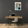 thumbnail image 3 of Duffy, Naomi Taitz 25x32 White Modern Wood Framed Museum Art Print Titled - I Was Hoping You Would Come, 3 of 4