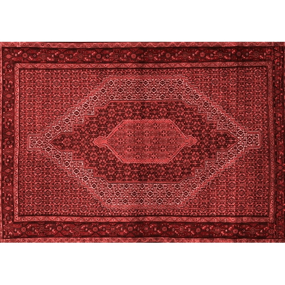 Ahgly Company Indoor Rectangle Persian Red Traditional Area Rugs, 2' x 5'