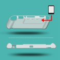 thumbnail image 3 of 7 in 1 Protection Kit Multifunction Portable Handbag Protective Case for Switch Lite Game Console gris, 3 of 4