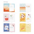 thumbnail image 4 of American Greetings 30-Count Birthday Card Assortment Box with Envelopes, Seals, and Storage Box (Kathy Davis Designs, Cake), 4 of 10