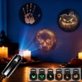 thumbnail image 3 of Homellea USB Halloween Projector Light with 6 Slides, 360 Degree Flexible Gooseneck, for Car Interior and Bedroom, Wall and Ceiling Projection, Halloween Party Decoration, Holiday Decor, 3 of 6