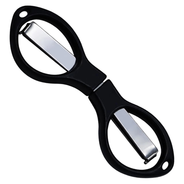 Stainless Steel Scissors Anti-Rust Folding Scissors Glasses-shaped Mini Shear for Home and Travel Use Folding Scissors, Portable Travel Scissor for Fishing Sewing