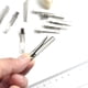 thumbnail image 5 of Paquete De 30/100 Pinzas Planas Para El Cabello De Cocodrilo De Una Sola Punta, Lazos DIY De 4cm (paquete De 30) SM SunniMix Pinzas para el cabello de una sola punta, 5 of 8