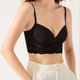 thumbnail image 2 of Bra Womens Low Back Bra Lace Glossy U Shape Backless Bra, 2 of 5