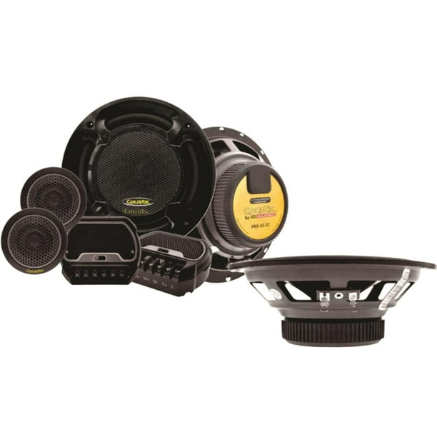 SET DE MEDIOS PROFESIONALES 2 VÍAS 6.5 PULGADAS COUSTIC CHPRO-65.2C