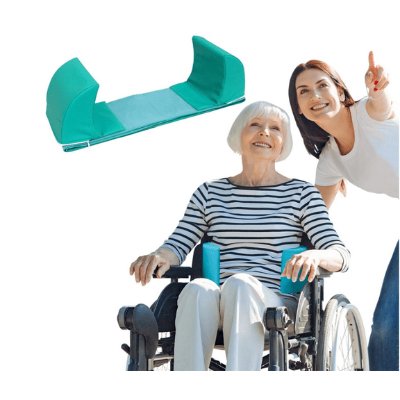 Wheelchair Lateral Support Cushion, Wheelchair Back Support Cushion for Positioning, Lateral Foam Wedge Cushion for The Elderly (Waist Rest)