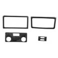 thumbnail image 1 of Ccdes Rear Air Condition Vent Trim,4Pcs/Set Interior Carbon Fiber Rear Air Condition Vent Cover Trim Left Hand Driving Fit For 5 Series E60 2005-2010,Air Condition Vent Trim, 1 of 8