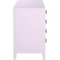 thumbnail image 4 of Meridian Furniture Bowtie Pink / Gold Dresser, 4 of 9