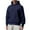 Navy, variant on Oversized Sweatshirt For Men Solid Color Loose Autumn And Letter Oversize Loose Hooded Sweater Blouse Coat Tops Clothes With Pocket