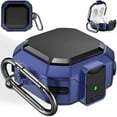 thumbnail image 1 of For Military Armor Case With Secure Lock For S X Galaxy Buds Pro Case/ Buds Live Case/ Buds 2 Case Cover Full-body Rugged, 1 of 5
