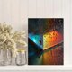 thumbnail image 2 of Qisvanset Sunrise Sunset Geometric Abstract Canvas Print 12x16 Inch Apartment Art, 2 of 8
