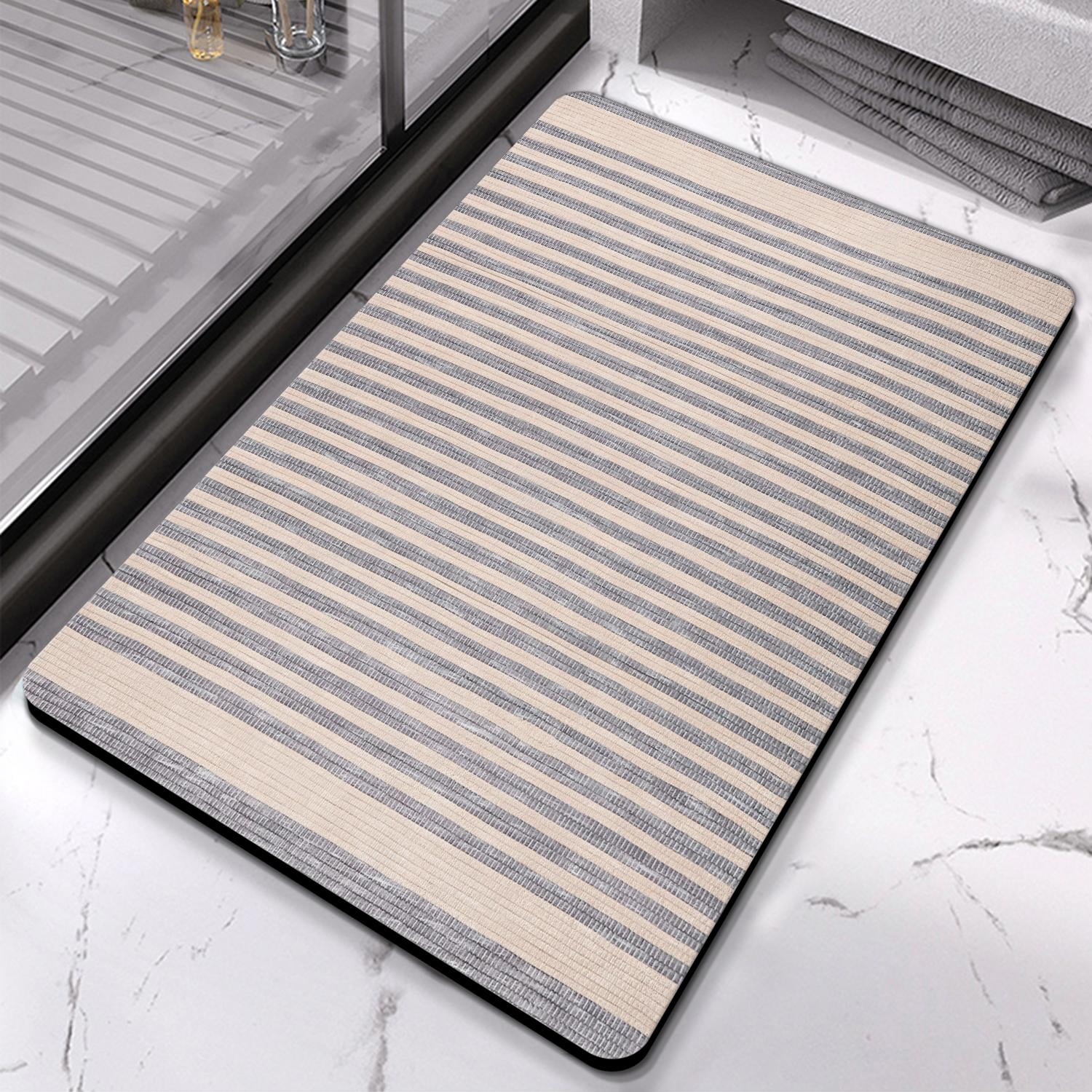Luxurious Non-Slip, Quick-Drying 20x32 inch Bath Mat - Perfect Rug for Bathroom, Tub, and Shower