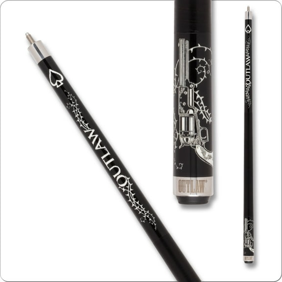 Outlaw OL60 Thunder Revolver Pool Cue Billiard Stick Billiards Cues