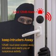 thumbnail image 5 of Alarma de ventana Sensor de rotura de cristal Detector de rotura de alarma Alarma de sensor de vibración antirrobo para seguridad de puertas y ventanas del hogar - Negro, 5 of 5