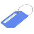 thumbnail image 1 of Etiqueta de equipaje Unique Bargains Silicona 9x5cm Azul Negro, 1 of 6