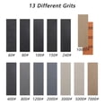 thumbnail image 5 of Mini Detail Sandpaper 131 Pcs Assorted 60/100/240/800/2000/5000/10000 Grit for DIY Craft Wood Metal Tight Polishing, 5 of 5