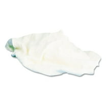 Multipurpose Reusable Wiping Cloths Cotton, White, 5lb Box