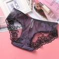 thumbnail image 3 of Iyufng Plus Size Panties for Women,Women's Panties Women Pantie Sexy Lace knicker High Elastic Embroidery Yarn Underpants Underwear,Womens Panties, 3 of 3
