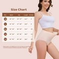 thumbnail image 7 of Womens Underwear Pack,C Section High Waisted Tummy Control Moisture-Wicking Brief Underwear,plus size Panties 6Packs, 7 of 7