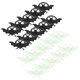thumbnail image 3 of FELTECHELECTR 1 juego/50 anillos luminosos de murciélago de Halloween para dedo., 3 of 7