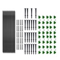 thumbnail image 2 of Outdoor Garden Greenhouse Plant Tunnel Support Frame Crop Protection Kit B, 2 of 5