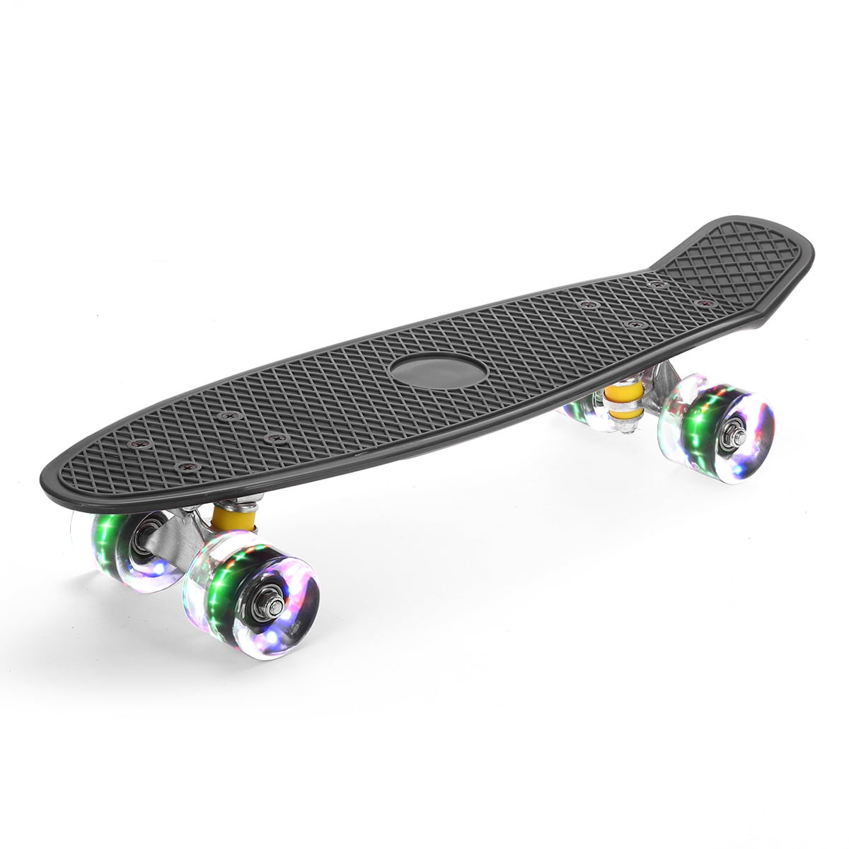 XUDREZ 22 Inch Mini Cruiser Skateboard Complete Retro Penny board for Kids Teens 