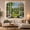 Country Garden, variant on Country Garden Through an Open Arched Window, Peaceful Farmhouse for Nature Lovers, Country Garden Decor, Housewarming Gift, Tapestry Wall Hanging for Living Room and Bedroom